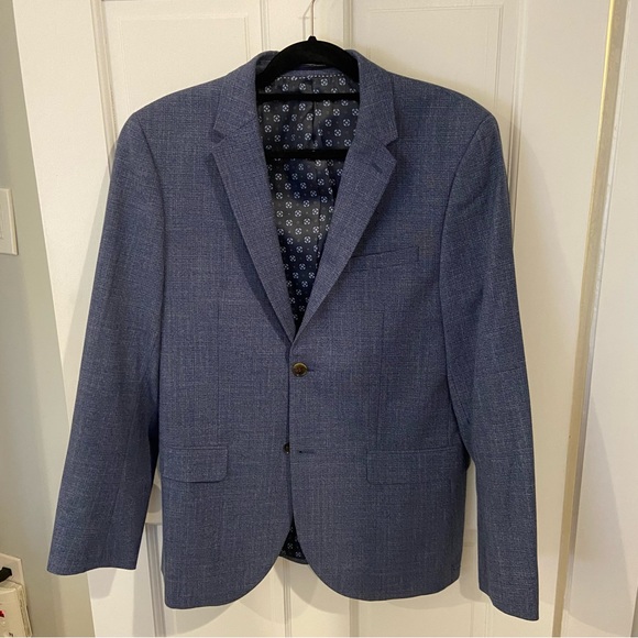 H&M Blue Men’s Blazer - Picture 1 of 3